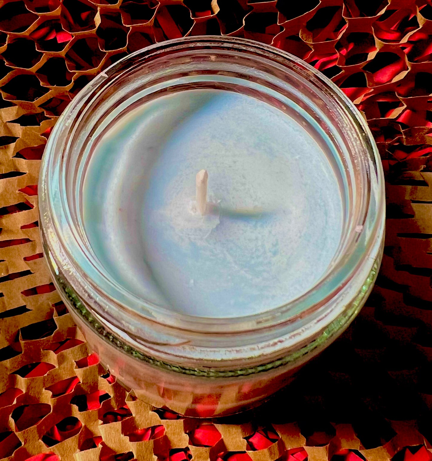 Trans Flag Candle